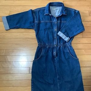 Top shop Moro denim dress in 6
